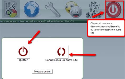 Comment se connecter ou déconnecter avec EU Login.